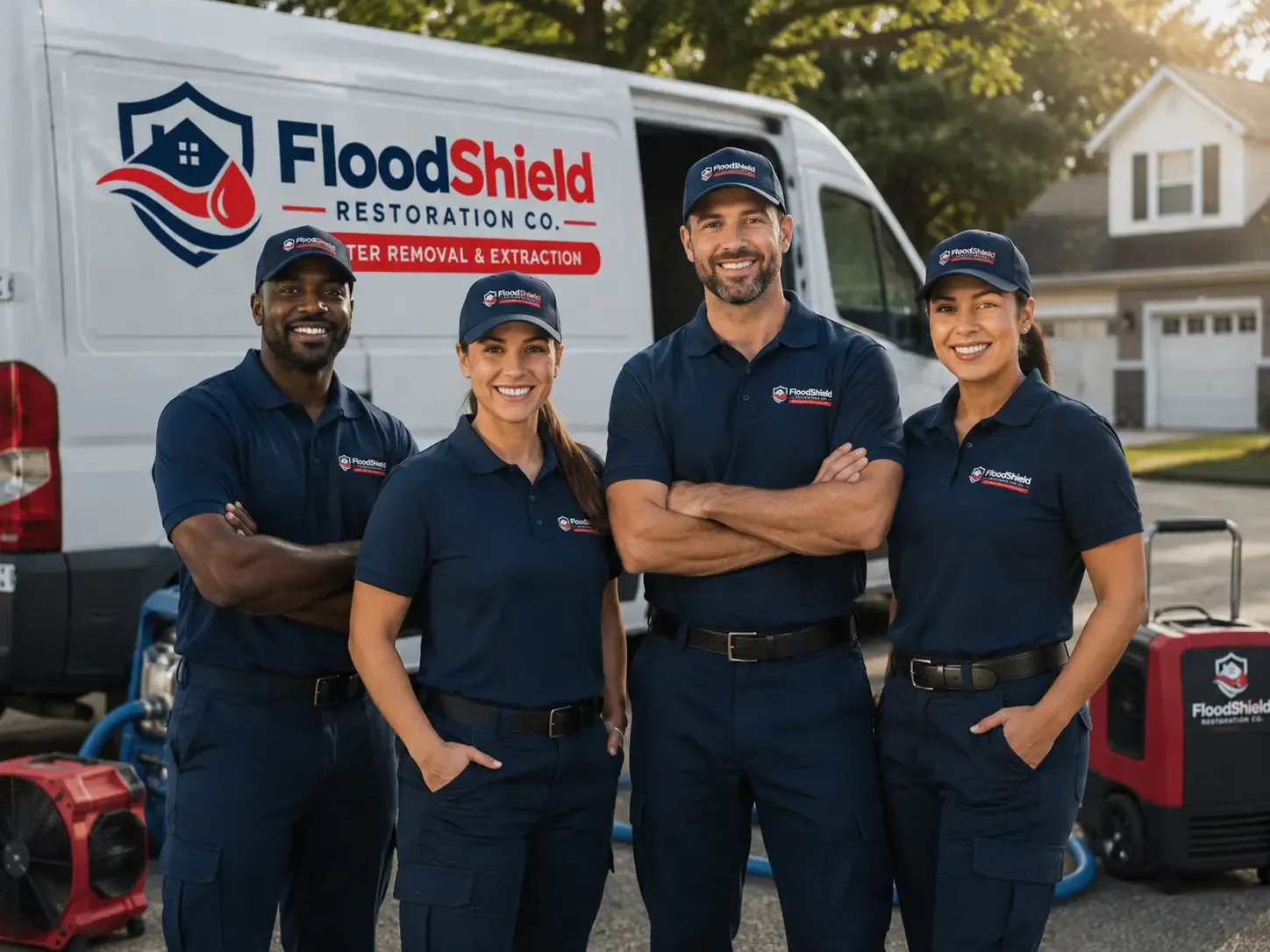 Flood Damage Restoration company in Clinton, OH